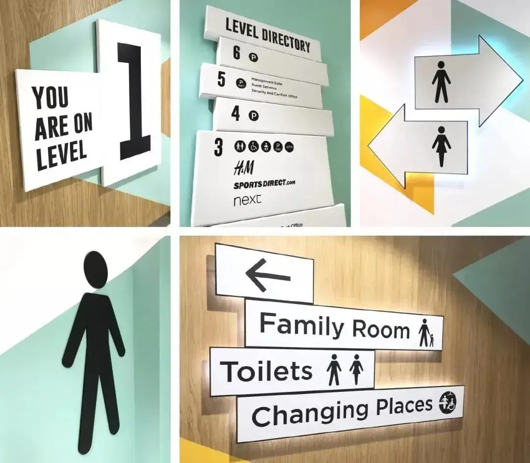 走心的購物中心計劃，是怎樣將「導(dǎo)視系統(tǒng)」籌劃使用到極致的？18