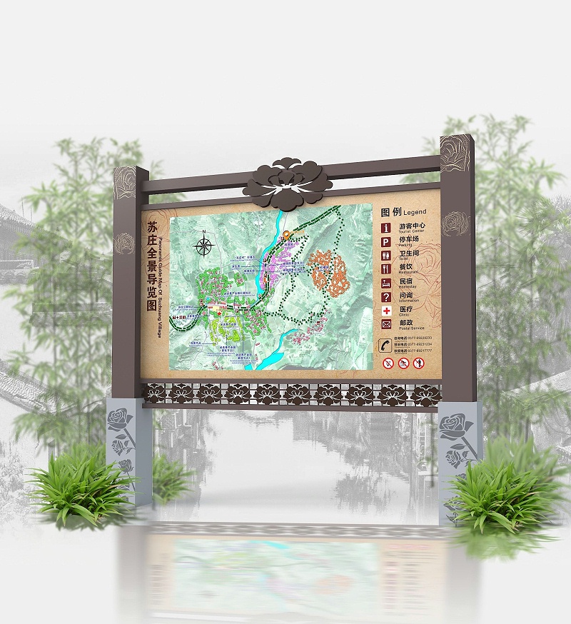 景區(qū)標識標牌完善系統(tǒng)，全靠這幾點2